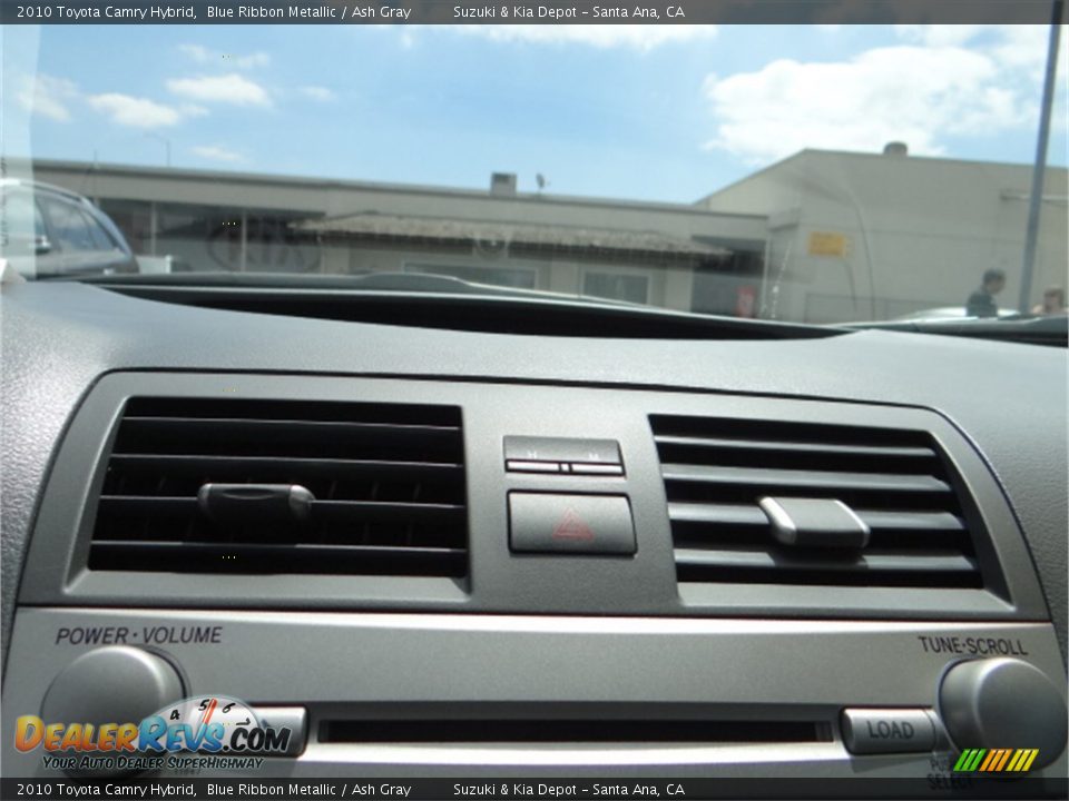 2010 Toyota Camry Hybrid Blue Ribbon Metallic / Ash Gray Photo #28