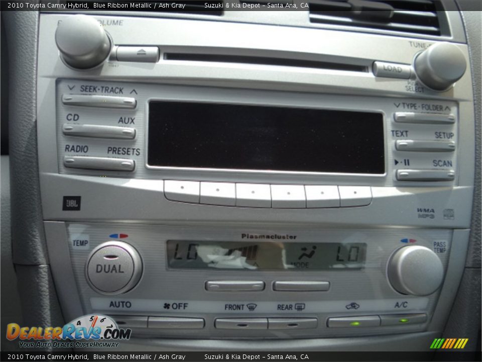 2010 Toyota Camry Hybrid Blue Ribbon Metallic / Ash Gray Photo #29