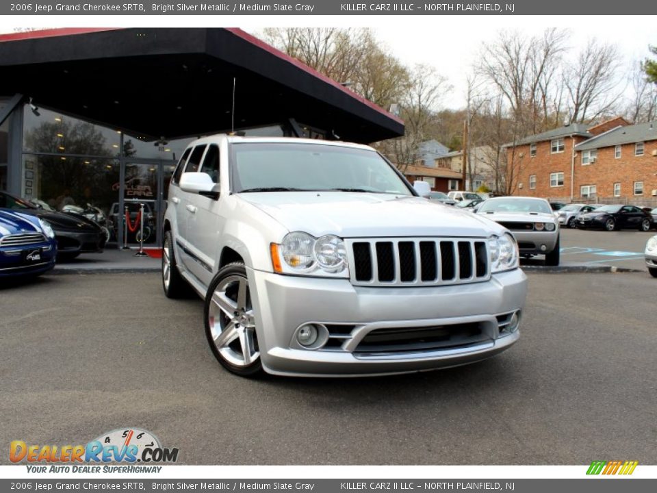 2006 Jeep Grand Cherokee SRT8 Bright Silver Metallic / Medium Slate Gray Photo #1
