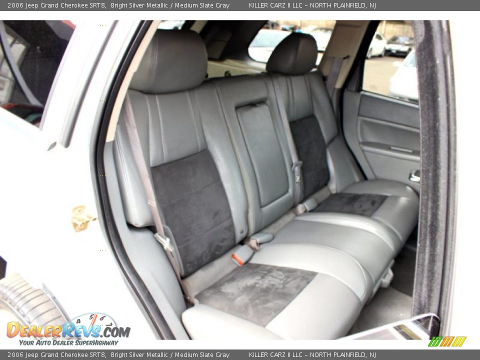 2006 Jeep Grand Cherokee SRT8 Bright Silver Metallic / Medium Slate Gray Photo #9