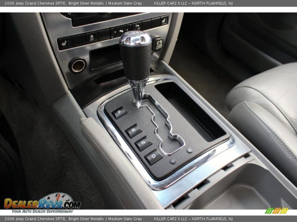 2006 Jeep Grand Cherokee SRT8 Bright Silver Metallic / Medium Slate Gray Photo #19