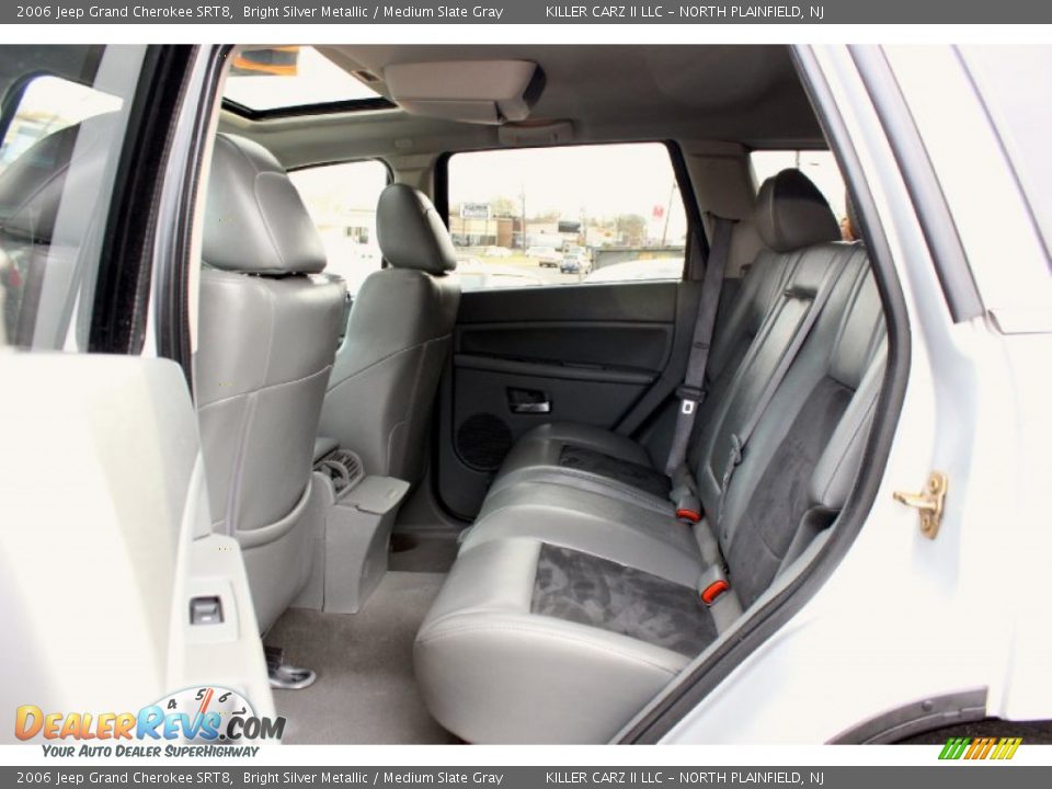 2006 Jeep Grand Cherokee SRT8 Bright Silver Metallic / Medium Slate Gray Photo #20