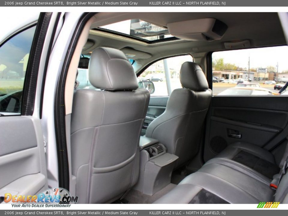 2006 Jeep Grand Cherokee SRT8 Bright Silver Metallic / Medium Slate Gray Photo #21