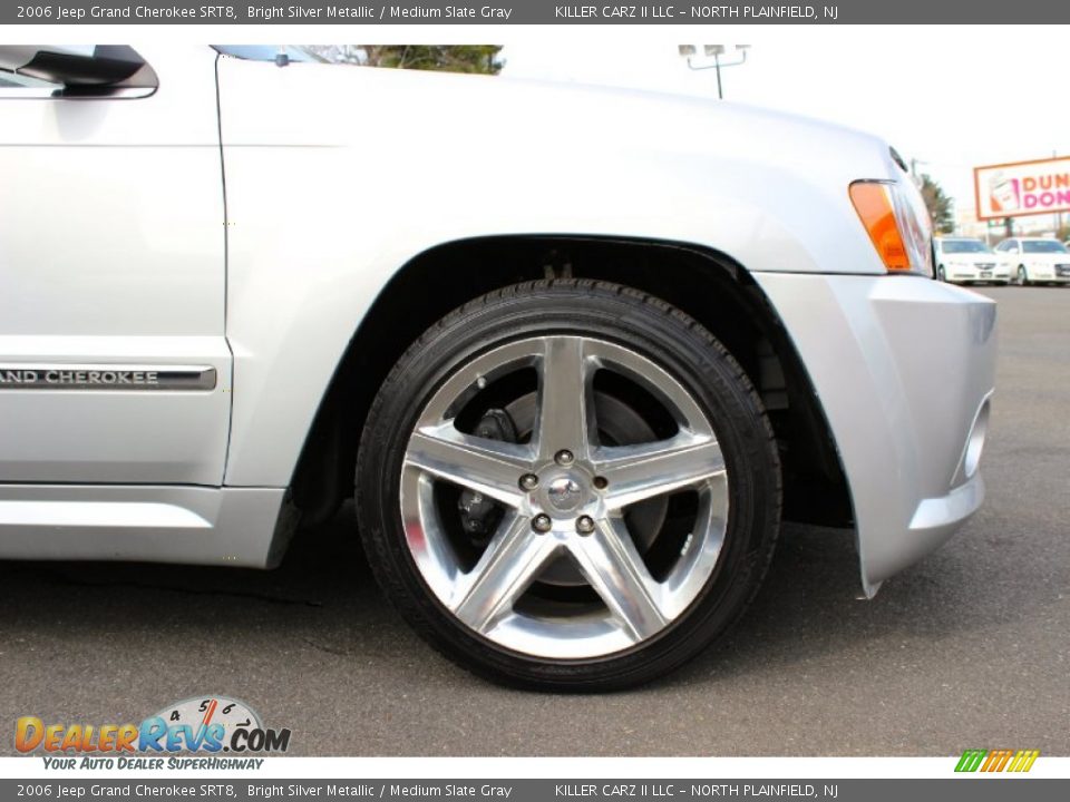 2006 Jeep Grand Cherokee SRT8 Bright Silver Metallic / Medium Slate Gray Photo #34