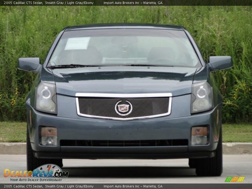 2005 Cadillac CTS Sedan Stealth Gray / Light Gray/Ebony Photo #6