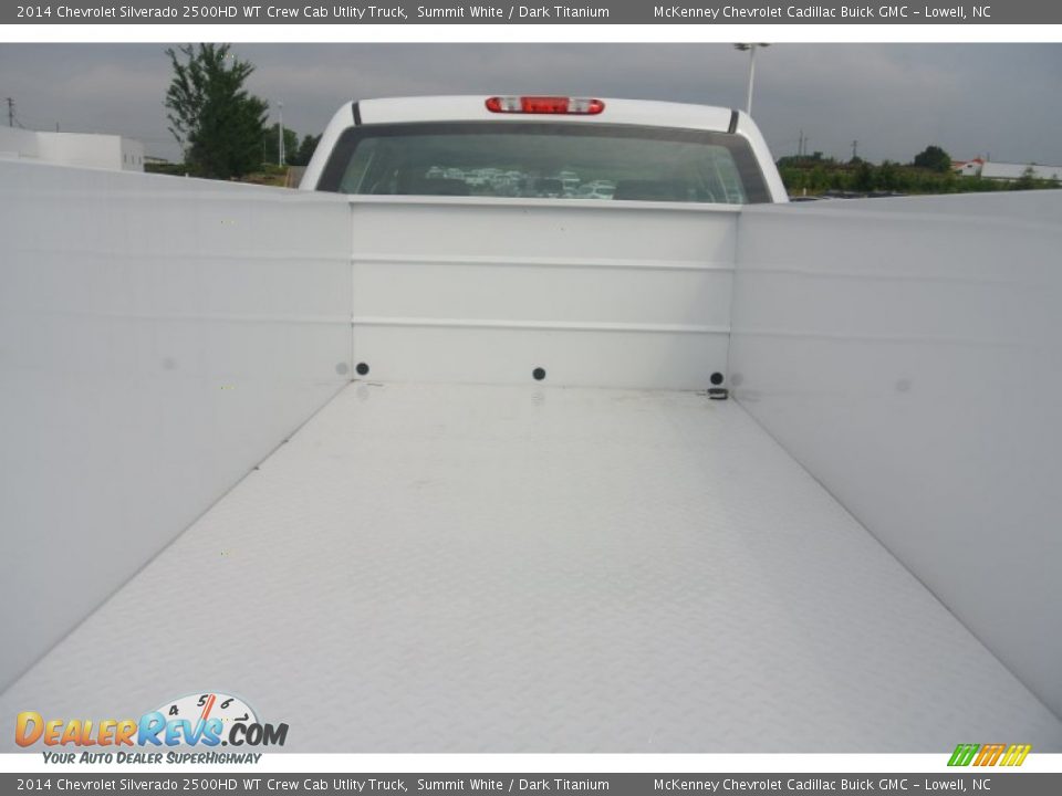 2014 Chevrolet Silverado 2500HD WT Crew Cab Utlity Truck Summit White / Dark Titanium Photo #15