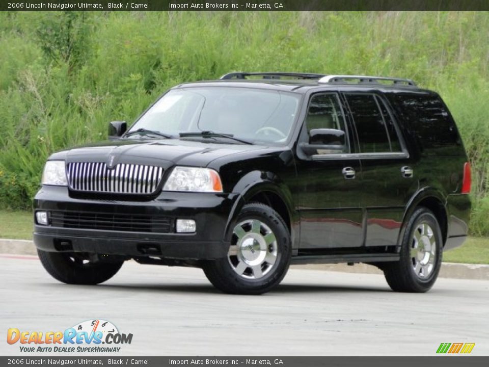 2006 Lincoln Navigator Ultimate Black / Camel Photo #1