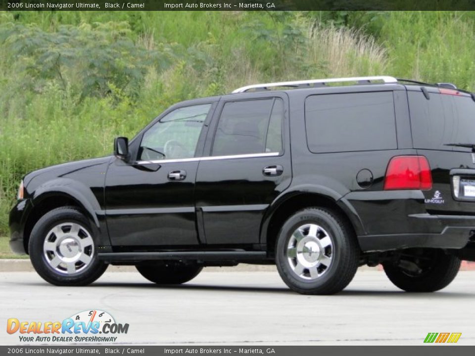 2006 Lincoln Navigator Ultimate Black / Camel Photo #29
