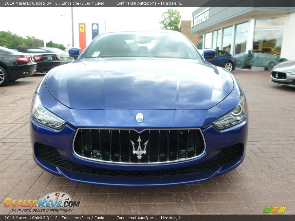 2014 Maserati Ghibli S Q4 Blu Emozione (Blue) / Cuoio Photo #2