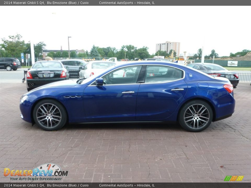 2014 Maserati Ghibli S Q4 Blu Emozione (Blue) / Cuoio Photo #3