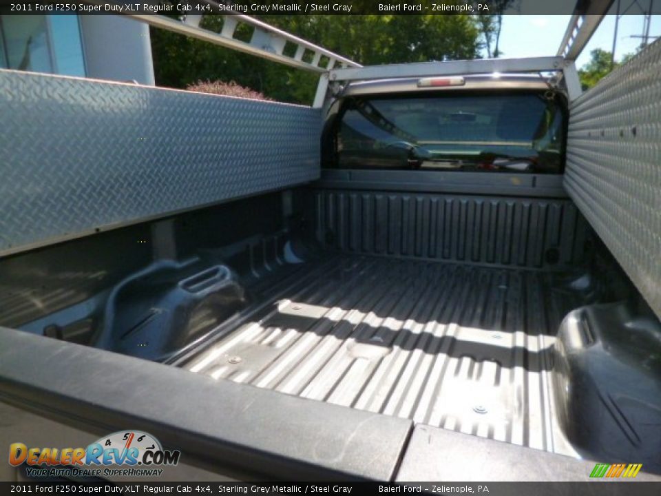 2011 Ford F250 Super Duty XLT Regular Cab 4x4 Sterling Grey Metallic / Steel Gray Photo #11