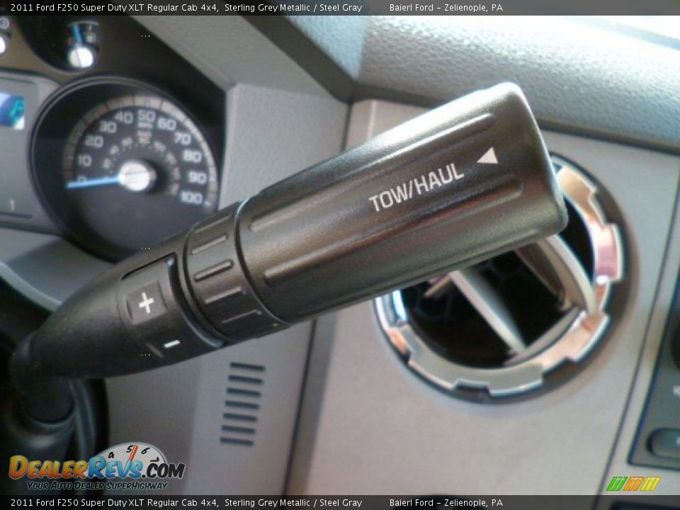 2011 Ford F250 Super Duty XLT Regular Cab 4x4 Sterling Grey Metallic / Steel Gray Photo #19