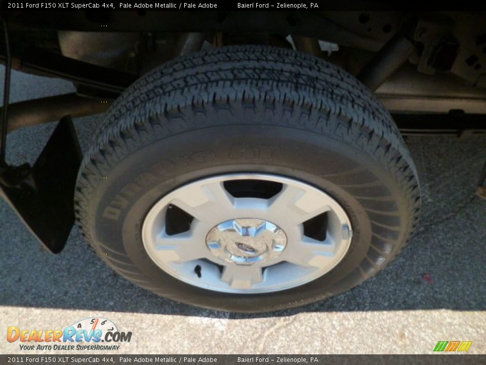2011 Ford F150 XLT SuperCab 4x4 Pale Adobe Metallic / Pale Adobe Photo #8