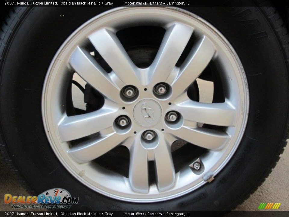 2007 Hyundai Tucson Limited Wheel Photo #13