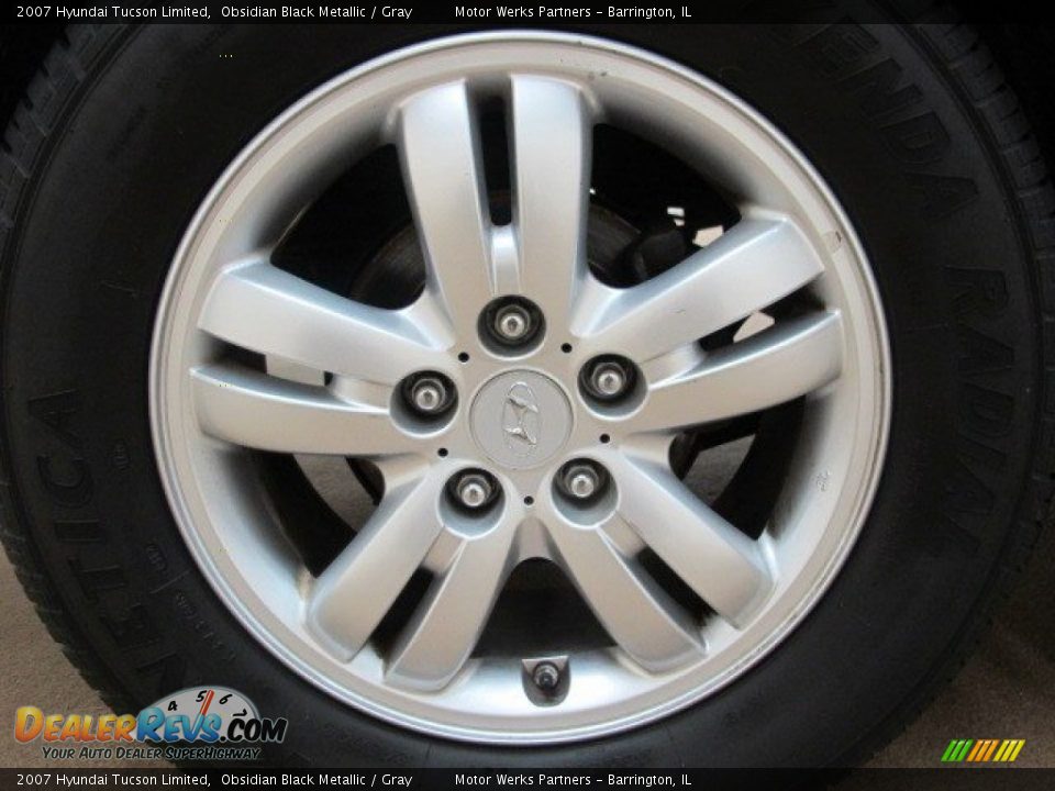 2007 Hyundai Tucson Limited Wheel Photo #14