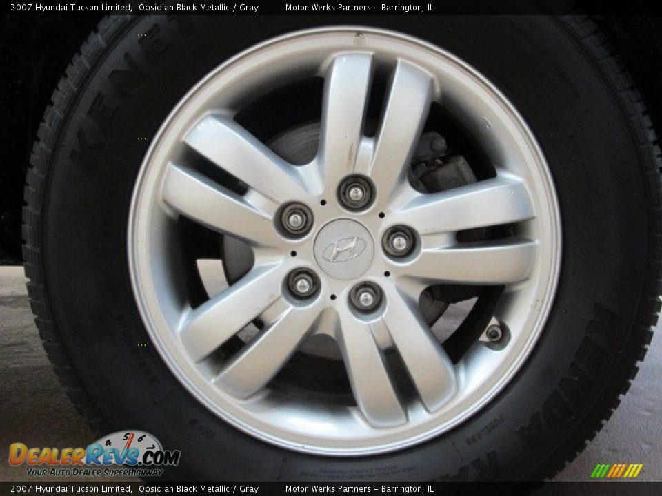 2007 Hyundai Tucson Limited Wheel Photo #15