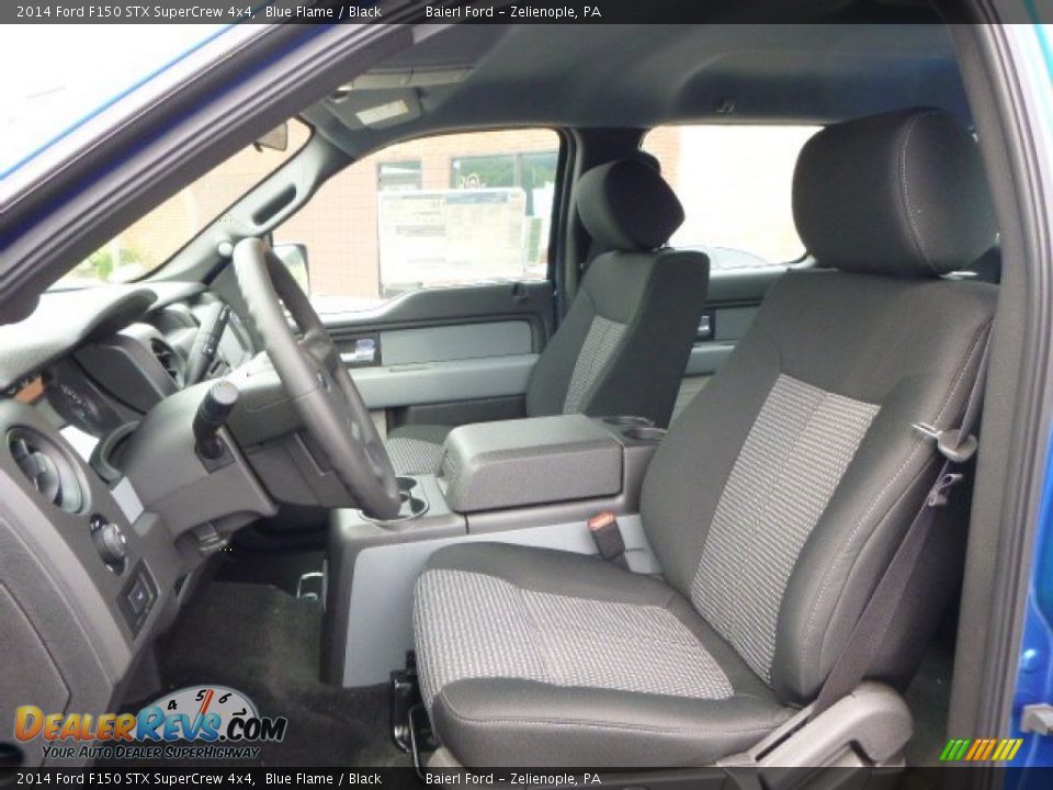 2014 Ford F150 STX SuperCrew 4x4 Blue Flame / Black Photo #10