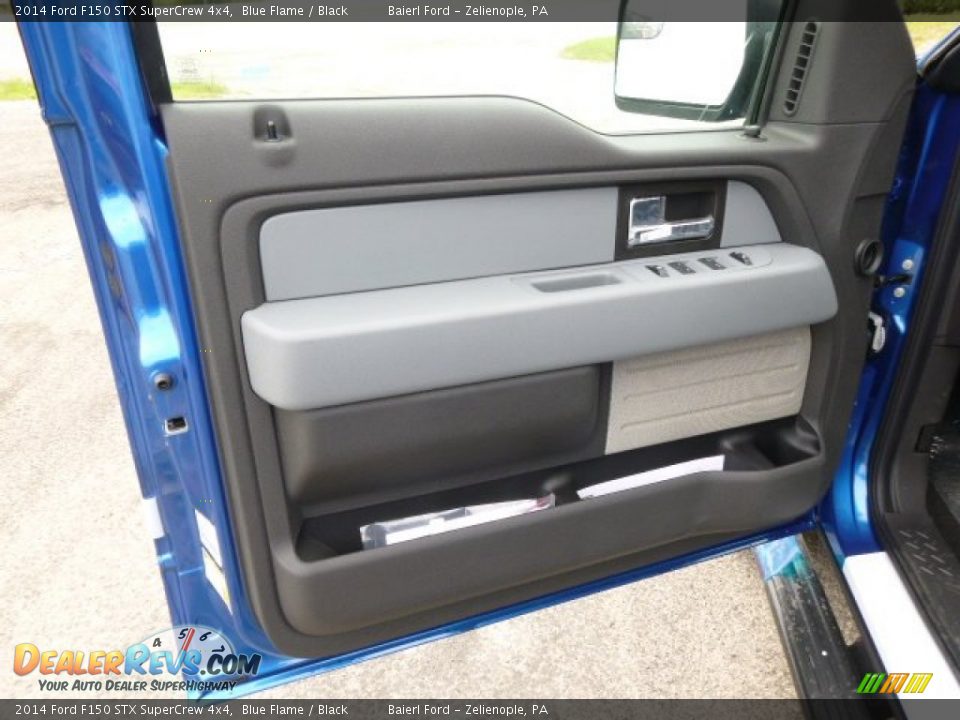 2014 Ford F150 STX SuperCrew 4x4 Blue Flame / Black Photo #11