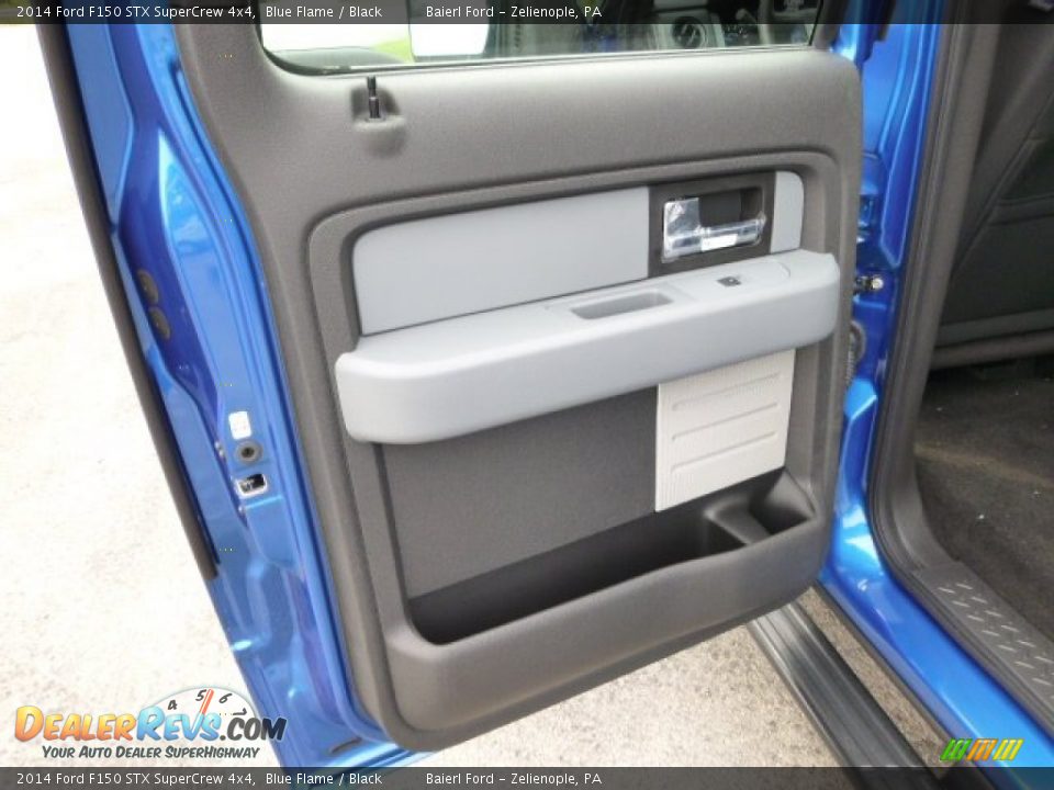 2014 Ford F150 STX SuperCrew 4x4 Blue Flame / Black Photo #13