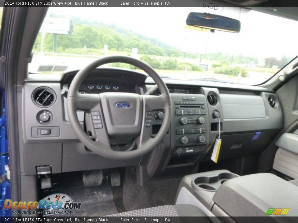 2014 Ford F150 STX SuperCrew 4x4 Blue Flame / Black Photo #14
