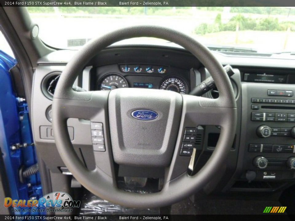 2014 Ford F150 STX SuperCrew 4x4 Blue Flame / Black Photo #18