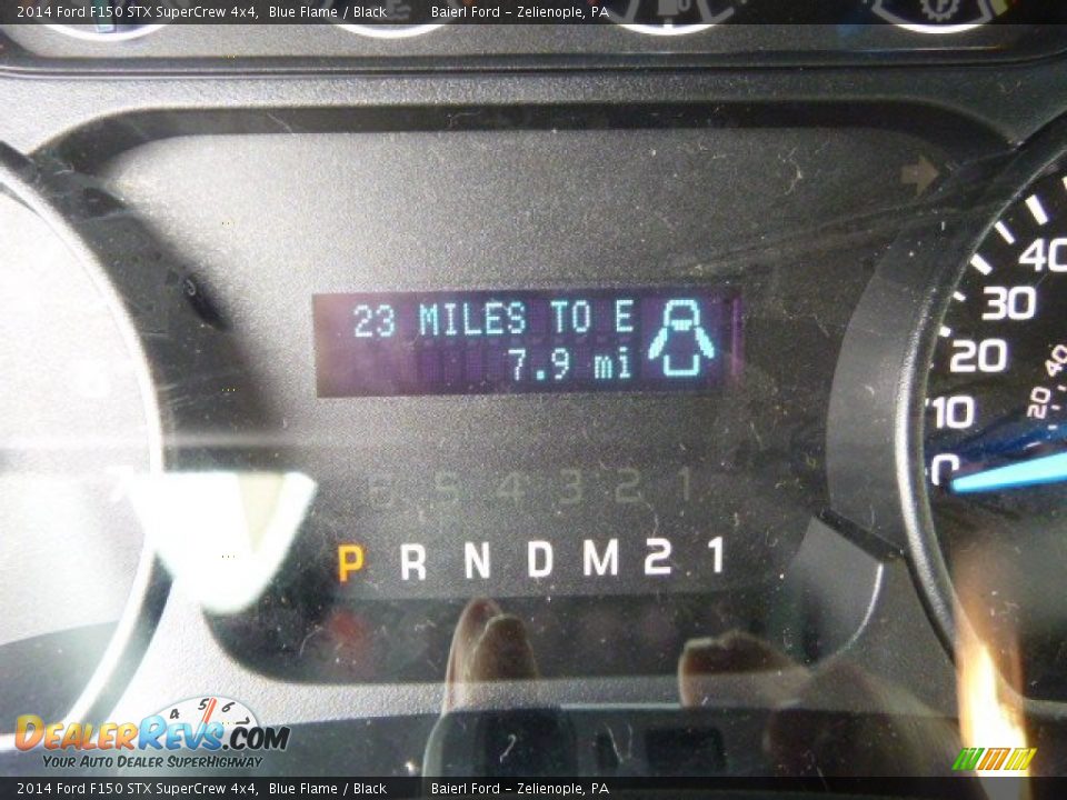 2014 Ford F150 STX SuperCrew 4x4 Blue Flame / Black Photo #19