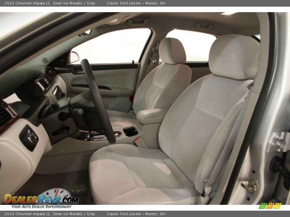 Gray Interior - 2010 Chevrolet Impala LS Photo #5