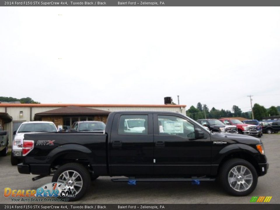 2014 Ford F150 STX SuperCrew 4x4 Tuxedo Black / Black Photo #1