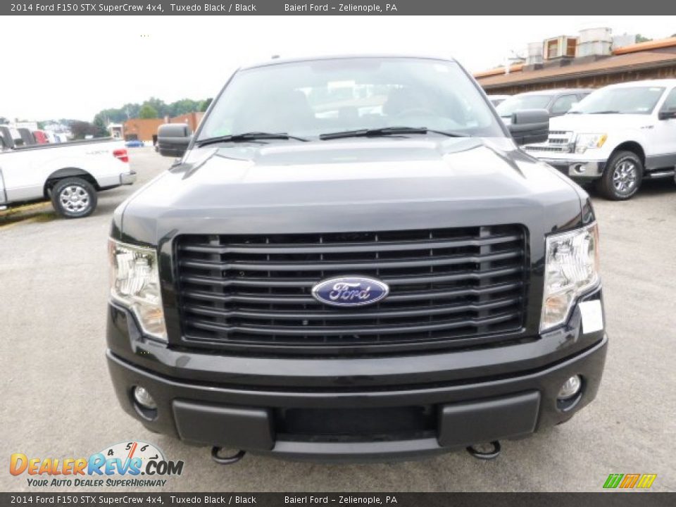 2014 Ford F150 STX SuperCrew 4x4 Tuxedo Black / Black Photo #3