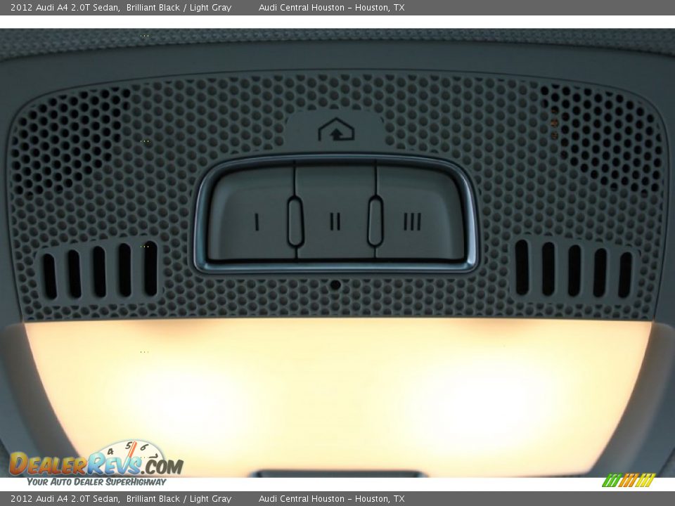 2012 Audi A4 2.0T Sedan Brilliant Black / Light Gray Photo #23