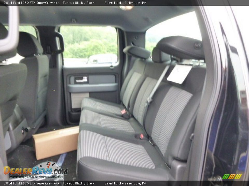 2014 Ford F150 STX SuperCrew 4x4 Tuxedo Black / Black Photo #11