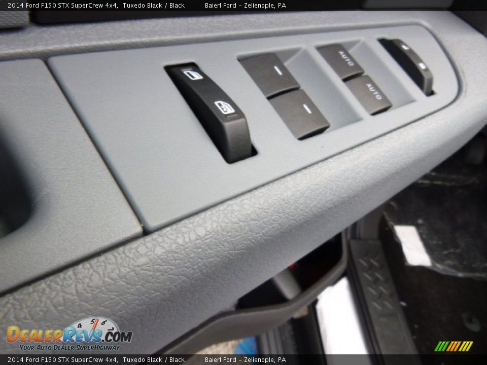 2014 Ford F150 STX SuperCrew 4x4 Tuxedo Black / Black Photo #13