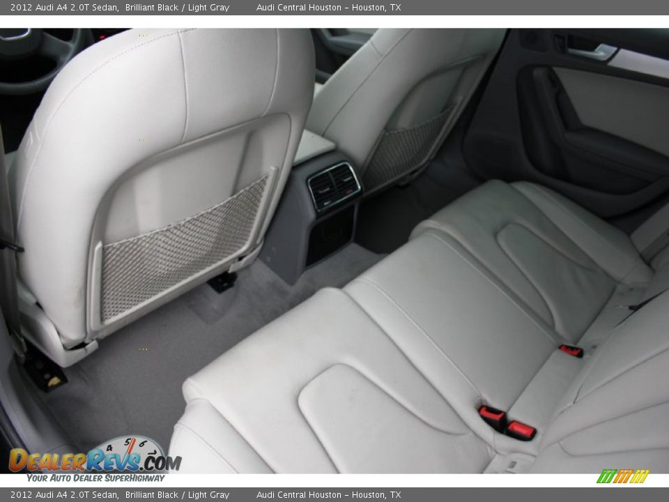 2012 Audi A4 2.0T Sedan Brilliant Black / Light Gray Photo #29
