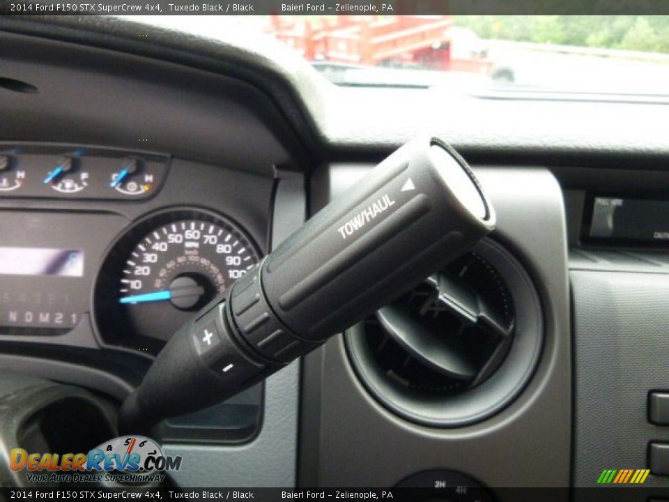 2014 Ford F150 STX SuperCrew 4x4 Tuxedo Black / Black Photo #17