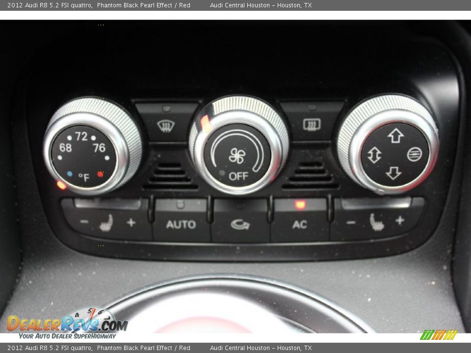 Controls of 2012 Audi R8 5.2 FSI quattro Photo #22