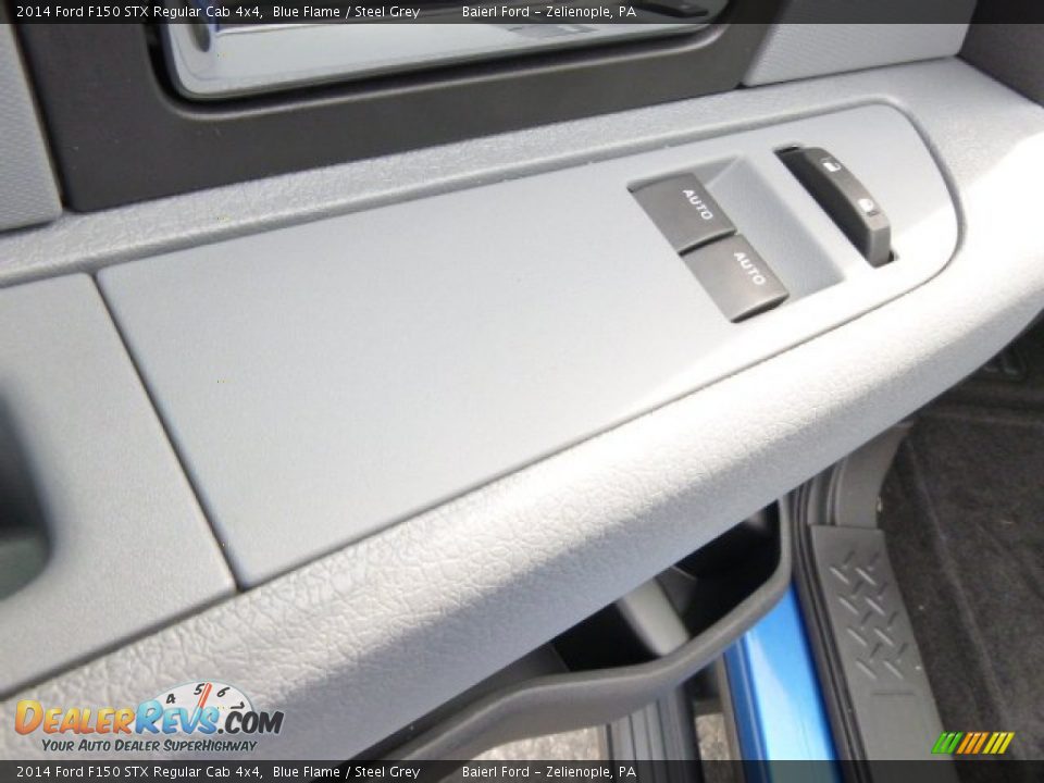 2014 Ford F150 STX Regular Cab 4x4 Blue Flame / Steel Grey Photo #13