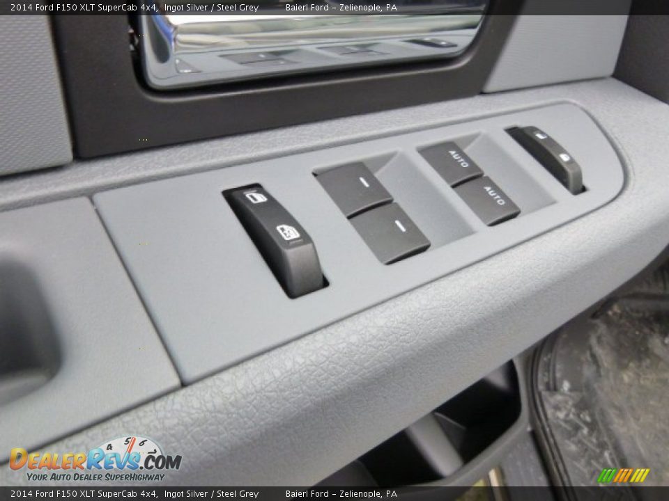 2014 Ford F150 XLT SuperCab 4x4 Ingot Silver / Steel Grey Photo #15