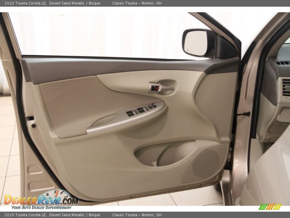 2010 Toyota Corolla LE Desert Sand Metallic / Bisque Photo #4