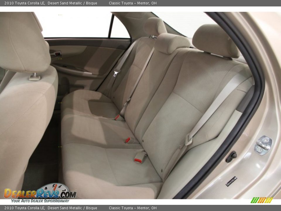 2010 Toyota Corolla LE Desert Sand Metallic / Bisque Photo #13