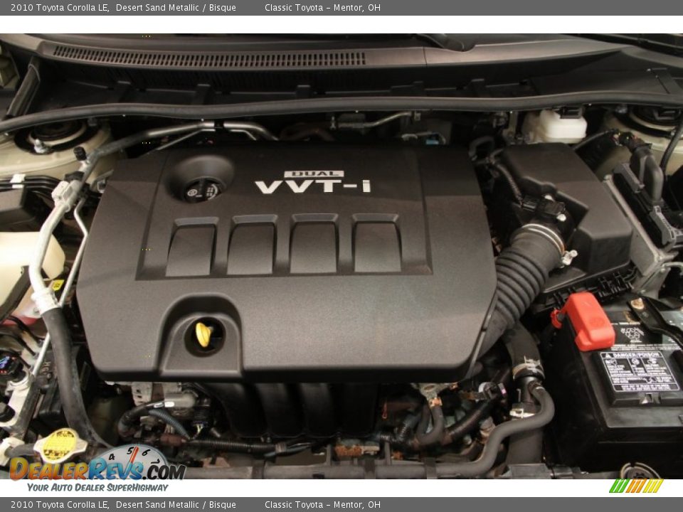 2010 Toyota Corolla LE Desert Sand Metallic / Bisque Photo #15