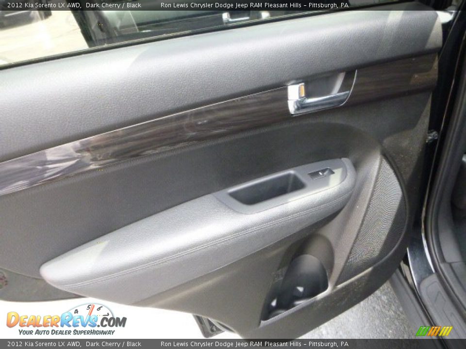 2012 Kia Sorento LX AWD Dark Cherry / Black Photo #13