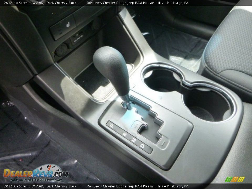 2012 Kia Sorento LX AWD Dark Cherry / Black Photo #16