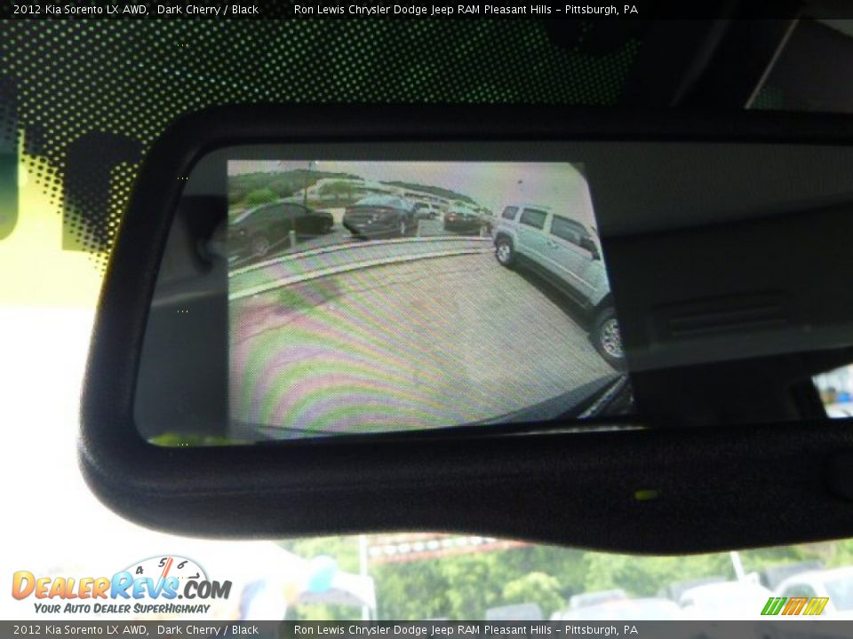 2012 Kia Sorento LX AWD Dark Cherry / Black Photo #19