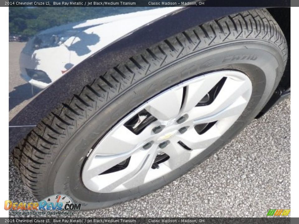 2014 Chevrolet Cruze LS Blue Ray Metallic / Jet Black/Medium Titanium Photo #8