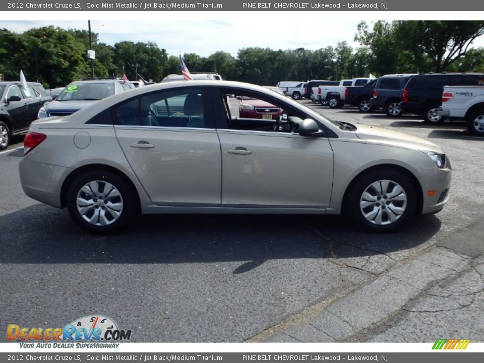 2012 Chevrolet Cruze LS Gold Mist Metallic / Jet Black/Medium Titanium Photo #4
