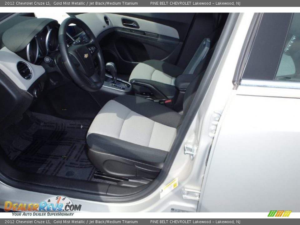 2012 Chevrolet Cruze LS Gold Mist Metallic / Jet Black/Medium Titanium Photo #9