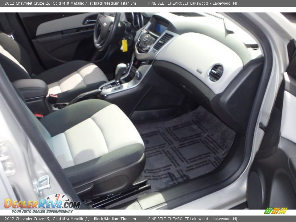 2012 Chevrolet Cruze LS Gold Mist Metallic / Jet Black/Medium Titanium Photo #10