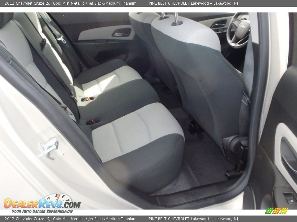 2012 Chevrolet Cruze LS Gold Mist Metallic / Jet Black/Medium Titanium Photo #12