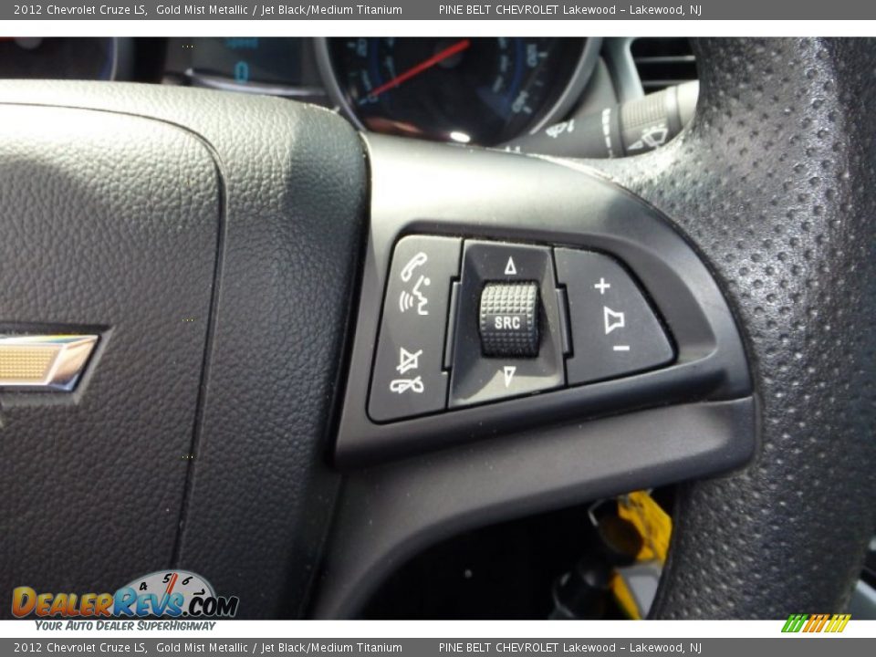 2012 Chevrolet Cruze LS Gold Mist Metallic / Jet Black/Medium Titanium Photo #18