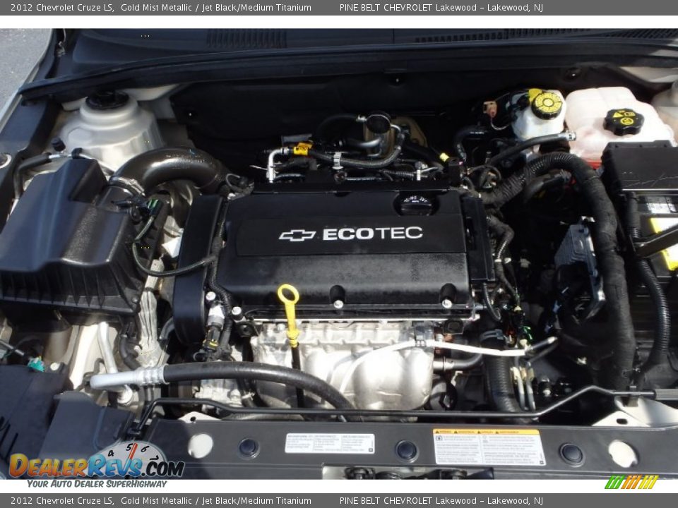 2012 Chevrolet Cruze LS Gold Mist Metallic / Jet Black/Medium Titanium Photo #19